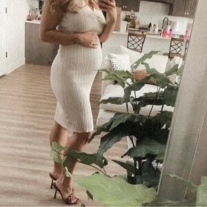 Versatile cream dress!